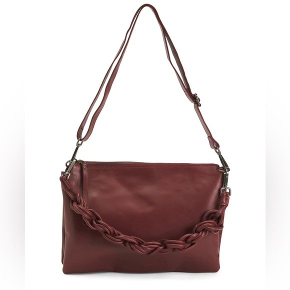HARBOR 2ND
Triple Compartment Leather Satchel - Picture 1 of 4